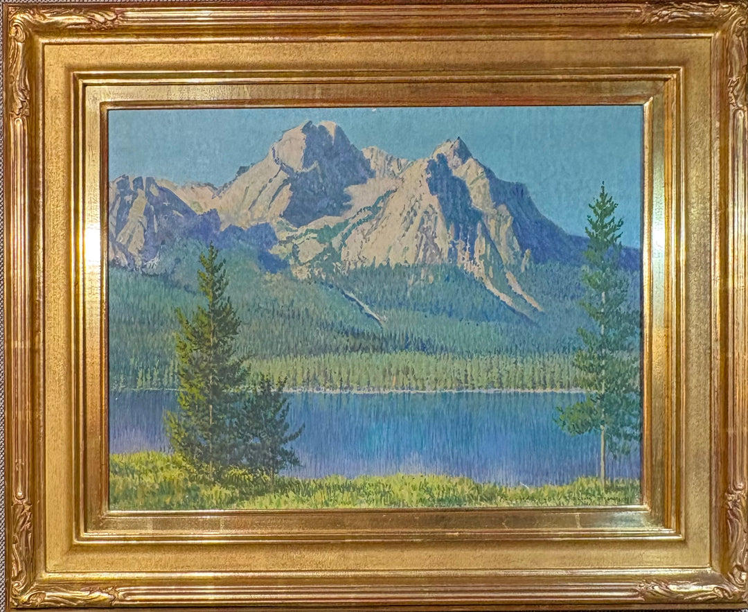 Stanley Lake Idaho, LeConte Stewart