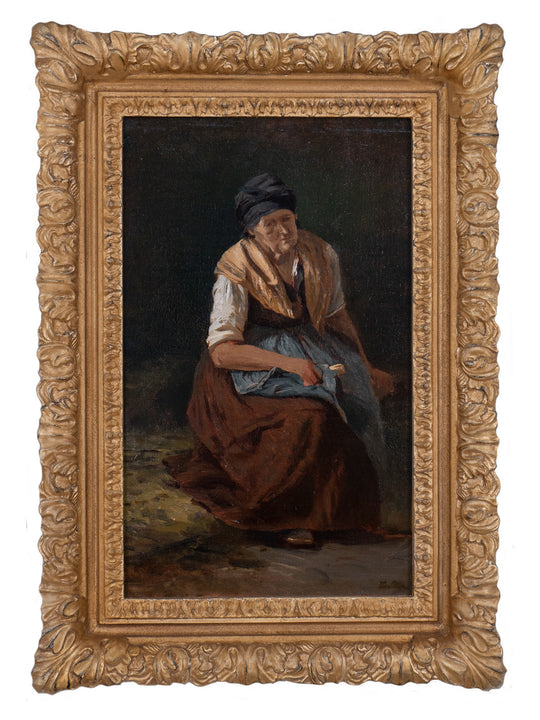 Woman Resting by Tina Blau