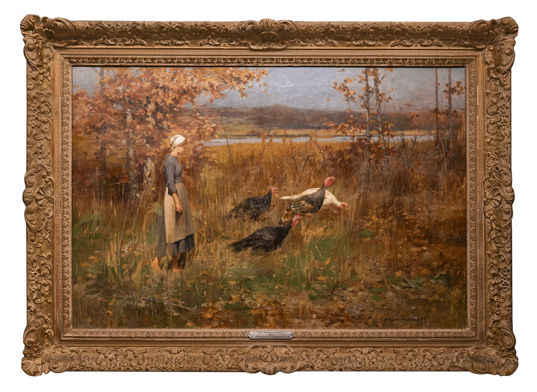 The Turkey Girl by Charles McIlhenney