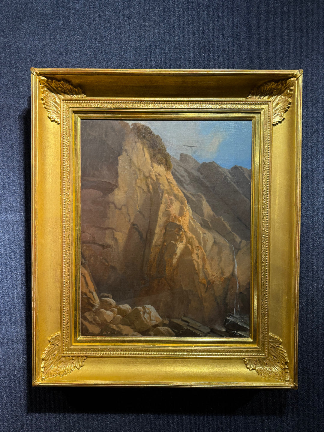 Big Cottonwood Canyon by Albert Bierstadt