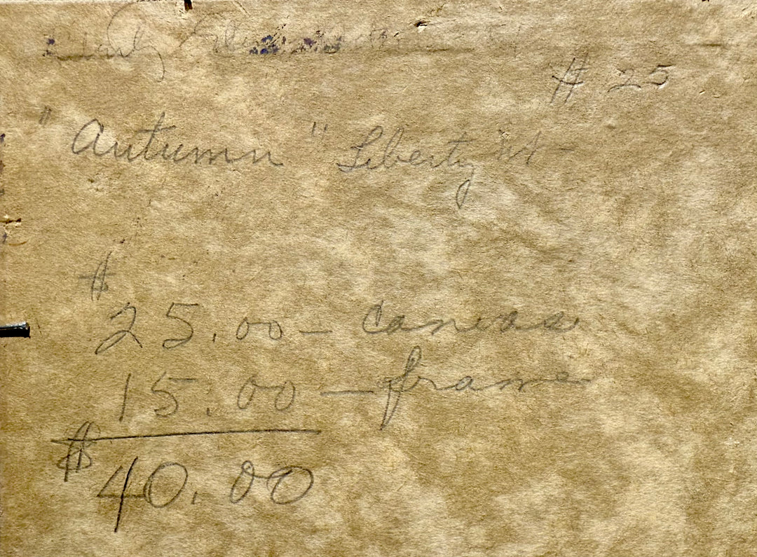 Autumn, Liberty, Utah by Leconte Stewart