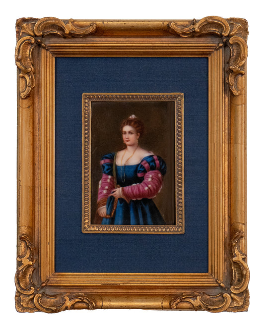 19th c. Portrait of an Italian Woman After Titian