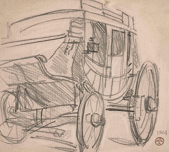 Old Stage Coach by Maynard Dixon