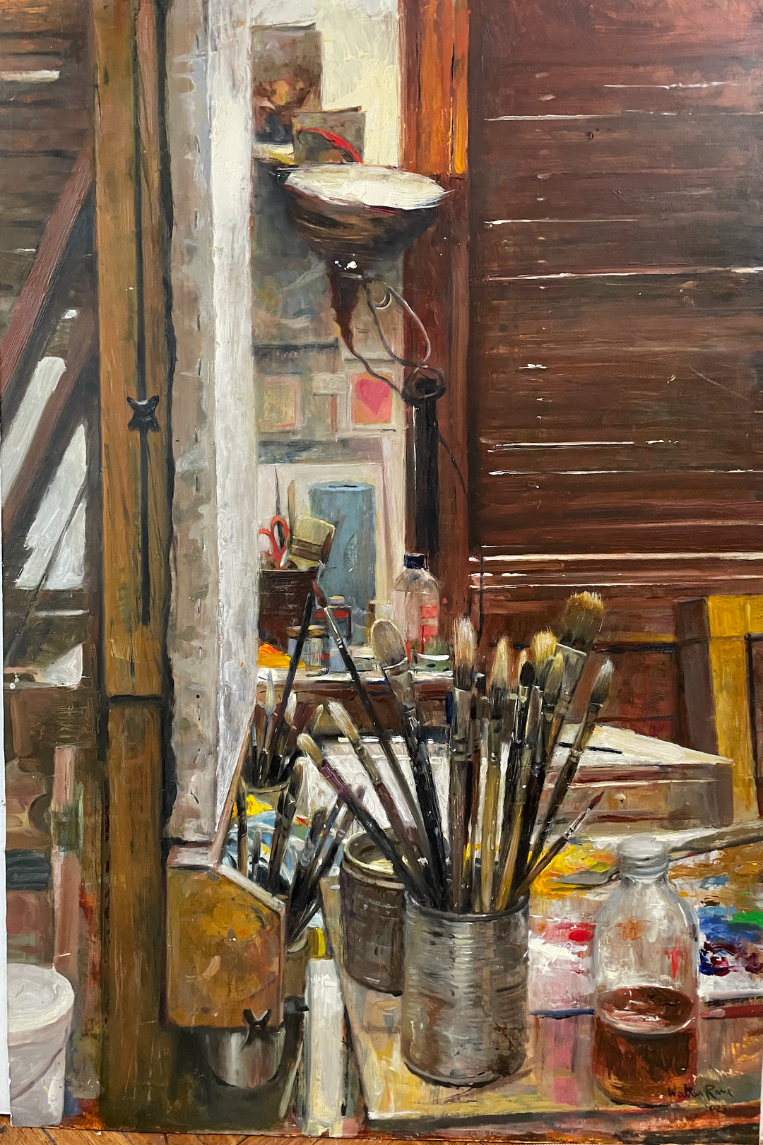 Artist's Studio by Walter Rane