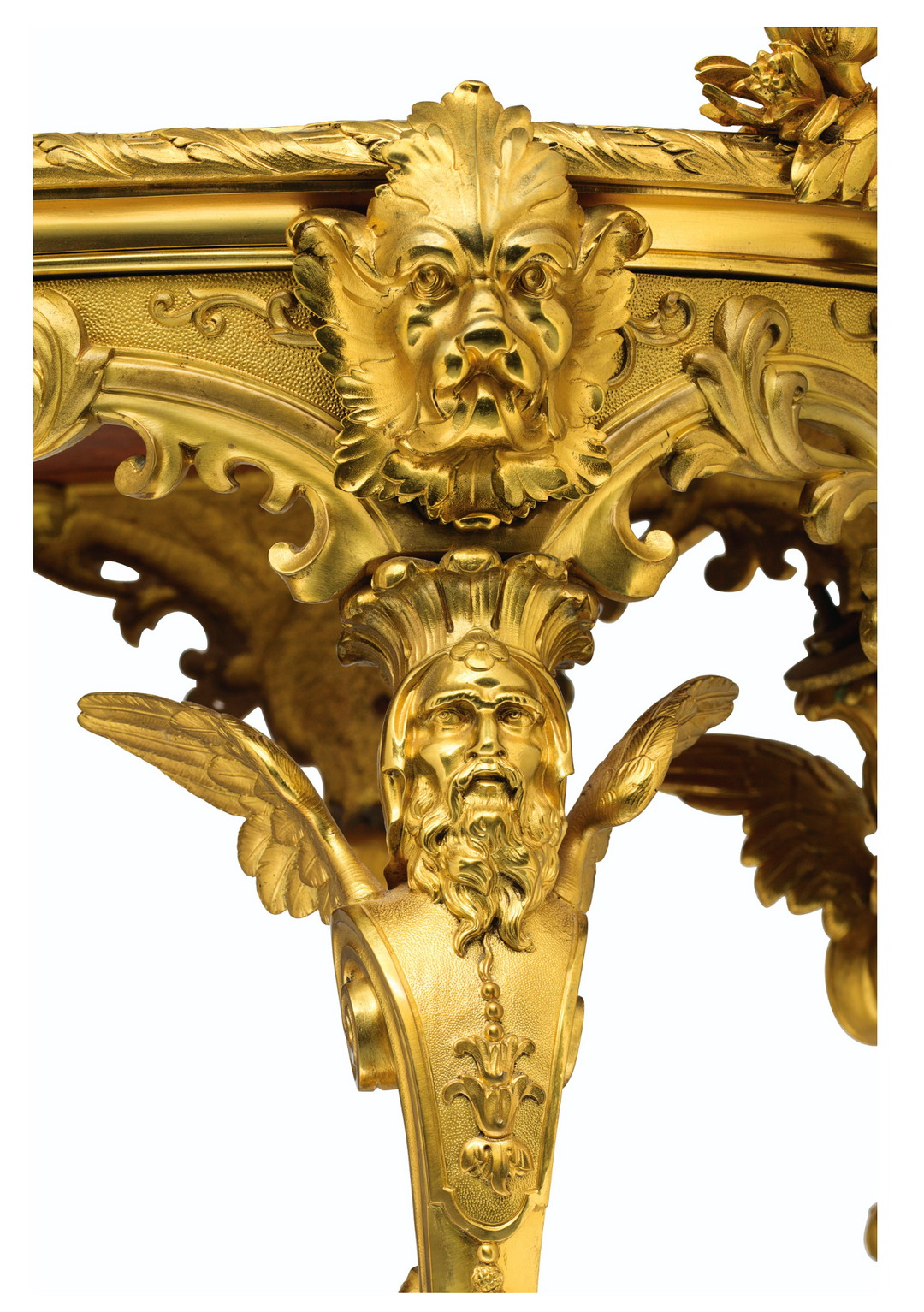 An Ormolu and Sèvres-Style Porcelain Guéridon