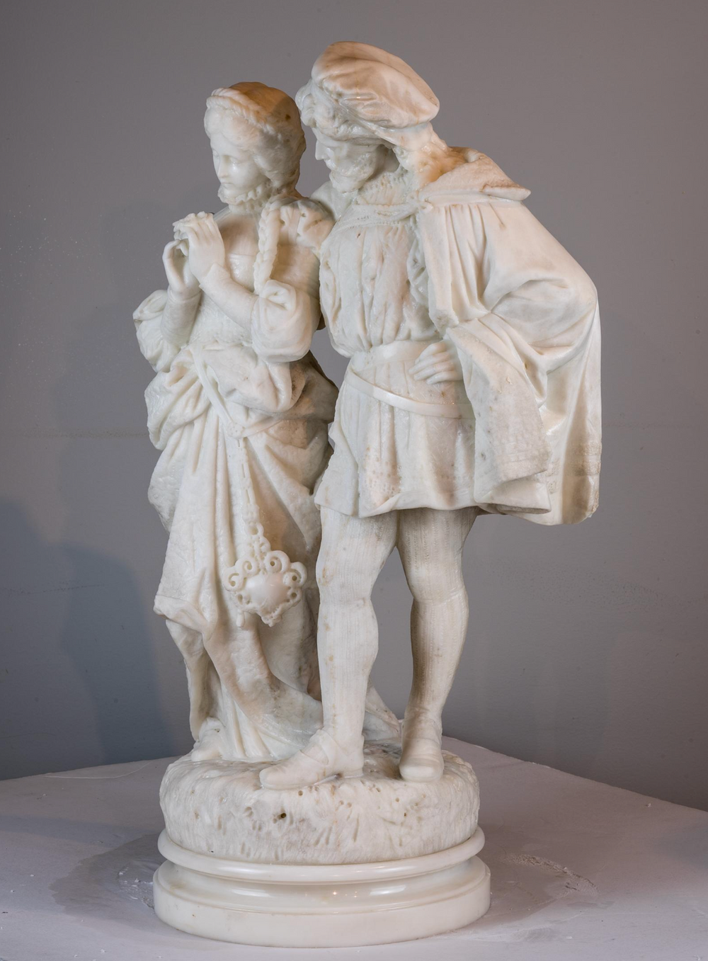 Faust and Marguerite after Heinrich Schwabe