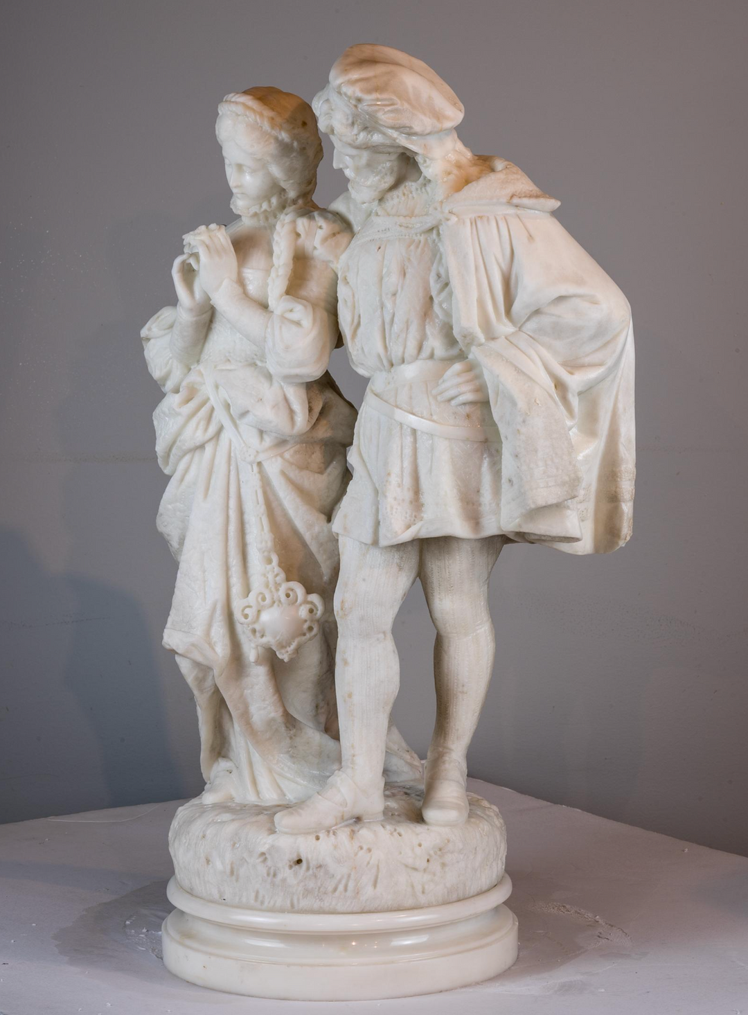 Faust and Marguerite after Heinrich Schwabe