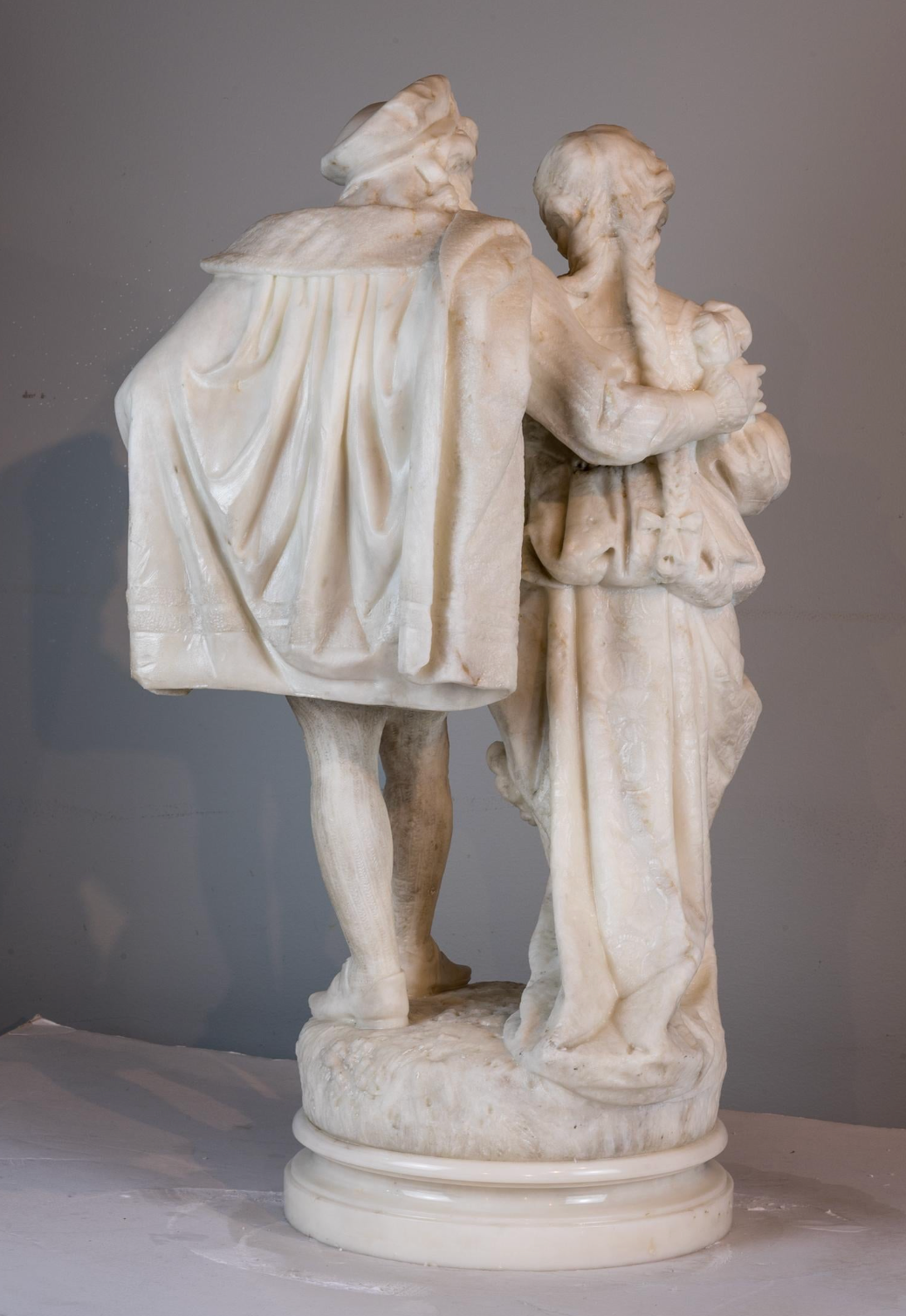 Faust and Marguerite after Heinrich Schwabe