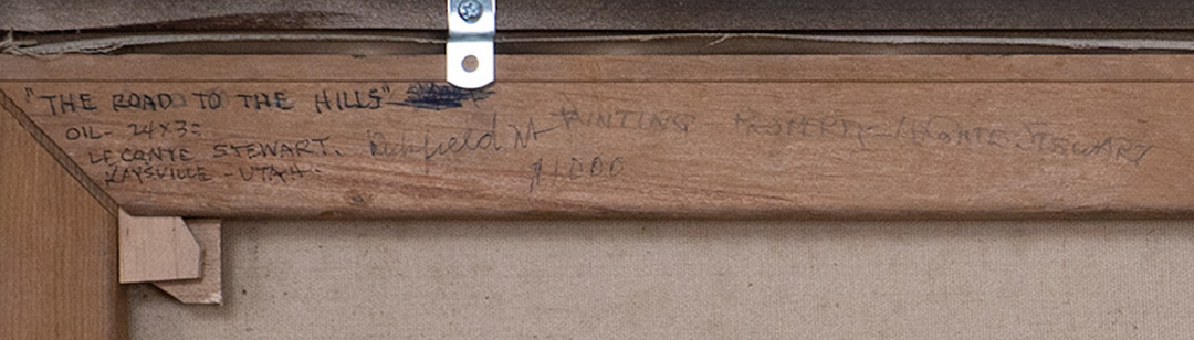 The Road to the Hills by Leconte Stewart