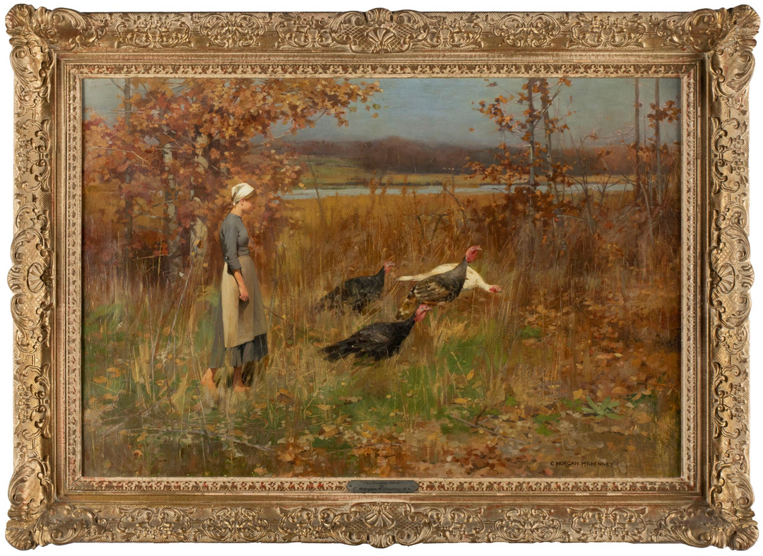 The Turkey Girl by Charles McIlhenney