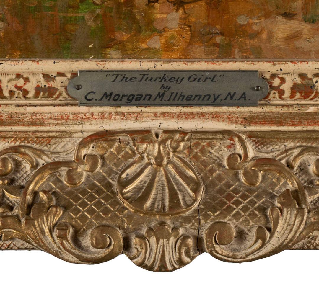 The Turkey Girl by Charles McIlhenney