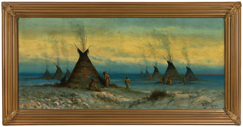 Encampment at Dusk by A. D. M. Cooper
