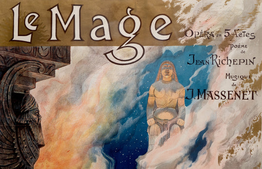Le Mage, (1891) by Alfredo Edel