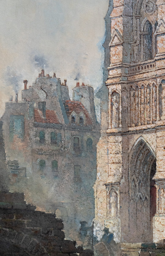 Notre Dame De Paris, (1898) by Edwin Deakin