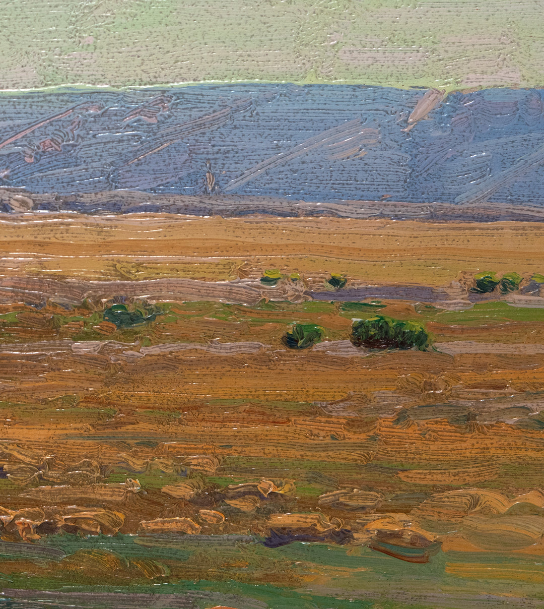 Golden Afternoon, The Desert (1930) by LeConte Stewart