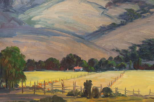 Fields and Mountains, (1942) by Cornelius Salisbury