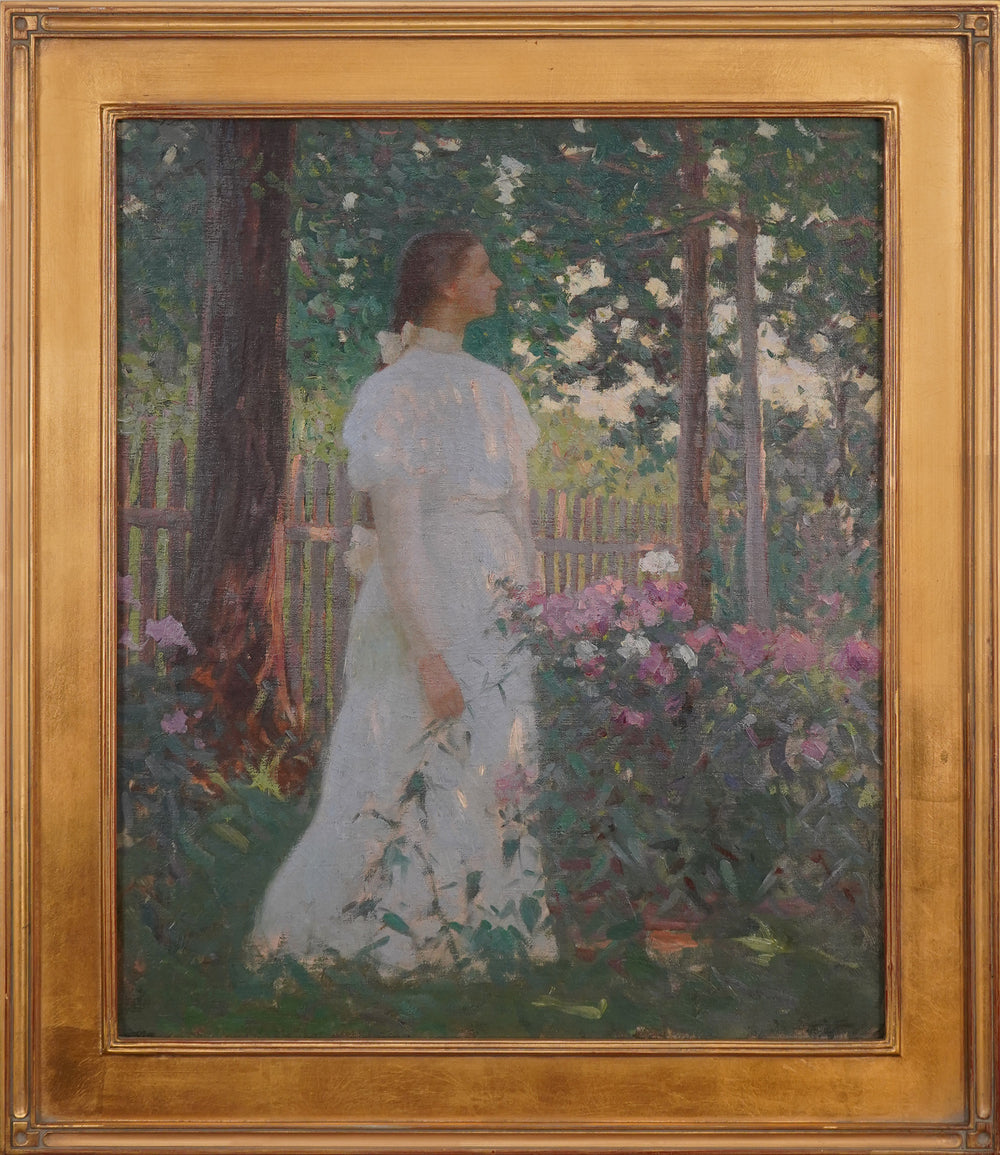 Woman in the Garden by Jacob Wagner