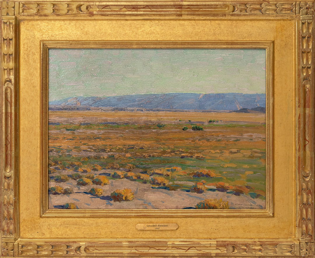 Golden Afternoon, The Desert (1930) by LeConte Stewart
