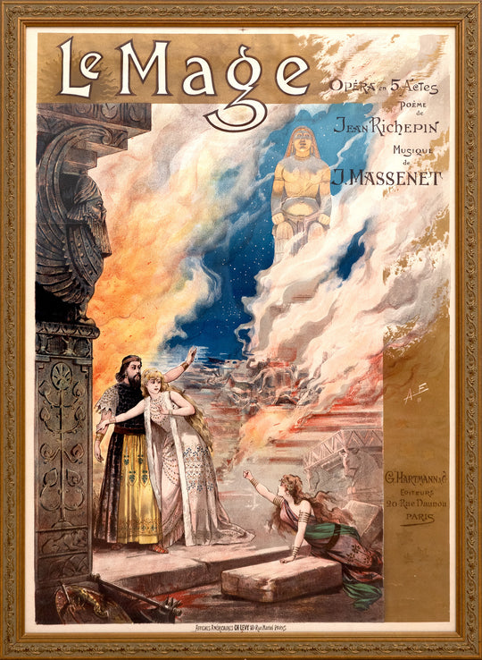 Le Mage, (1891) by Alfredo Edel