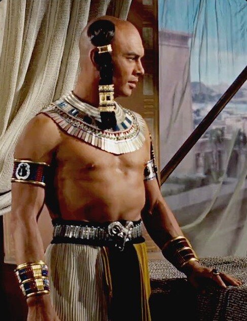 The Ten Commandments (Paramount, 1956), Yul Brynner "Rameses" Character Concept Artwork by Arnold Friberg