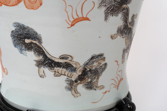 Pair of Large Chinese Vases