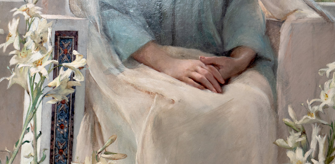 Meditation of the Holy Virgin, (1889) by Sarah Paxton Ball Dodson