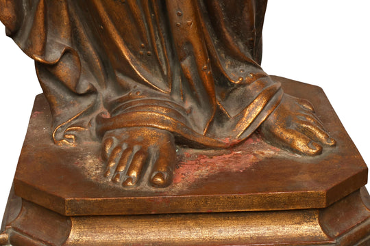 Pair of Neoclassical Figural Torchieres by J.J. Ducel Fils