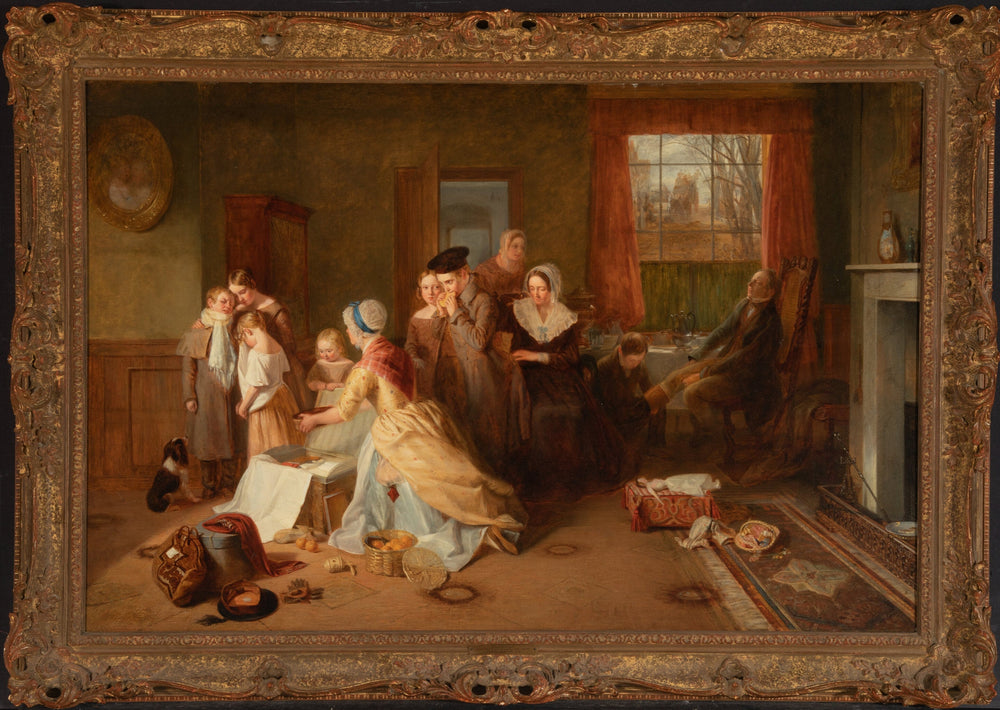 Going to School by Thomas Webster, R. A.