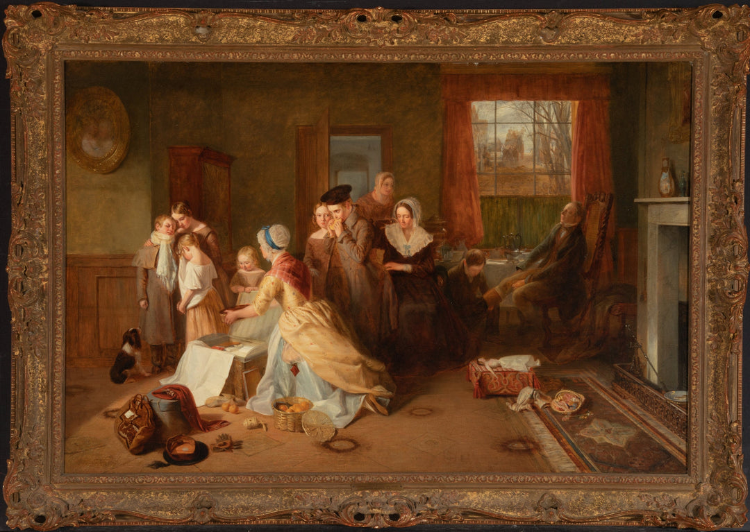 Going to School by Thomas Webster, R. A.