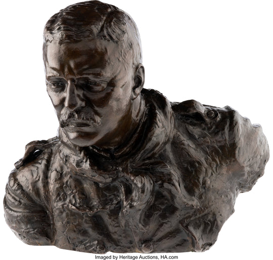 Theodore Roosevelt by James Earle Fraser