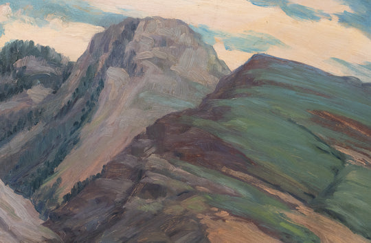 Fields and Mountains, (1942) by Cornelius Salisbury