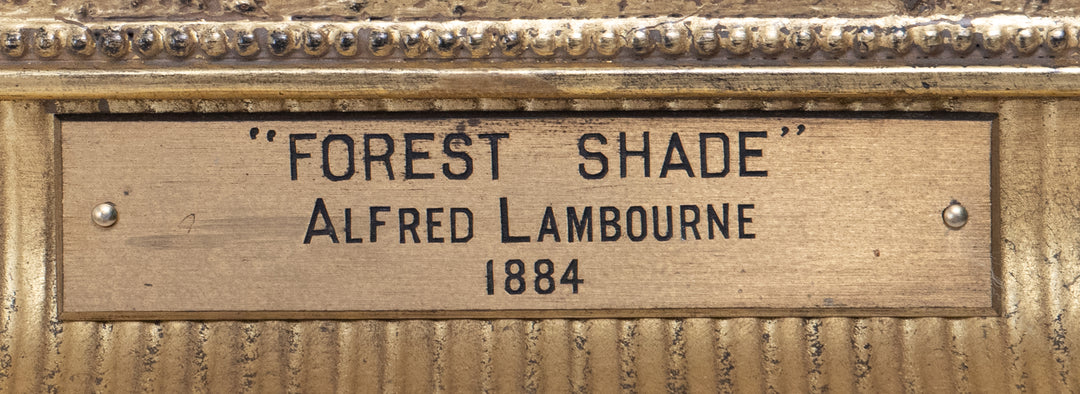 Forest Shade, (1884) by Alfred Lambourne