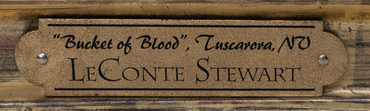 Bucket of Blood, Tuscarora, NV by LeConte Stewart