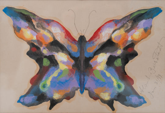 Butterfly, (1899) by Albert Bierstadt