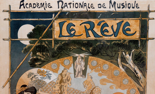 La Rêve, (1890) Academie Nationale de Musique by Théophile Alexandre Steinlen