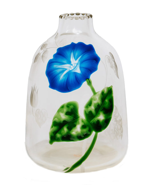 Rare Tiffany Cameo Glass Vase