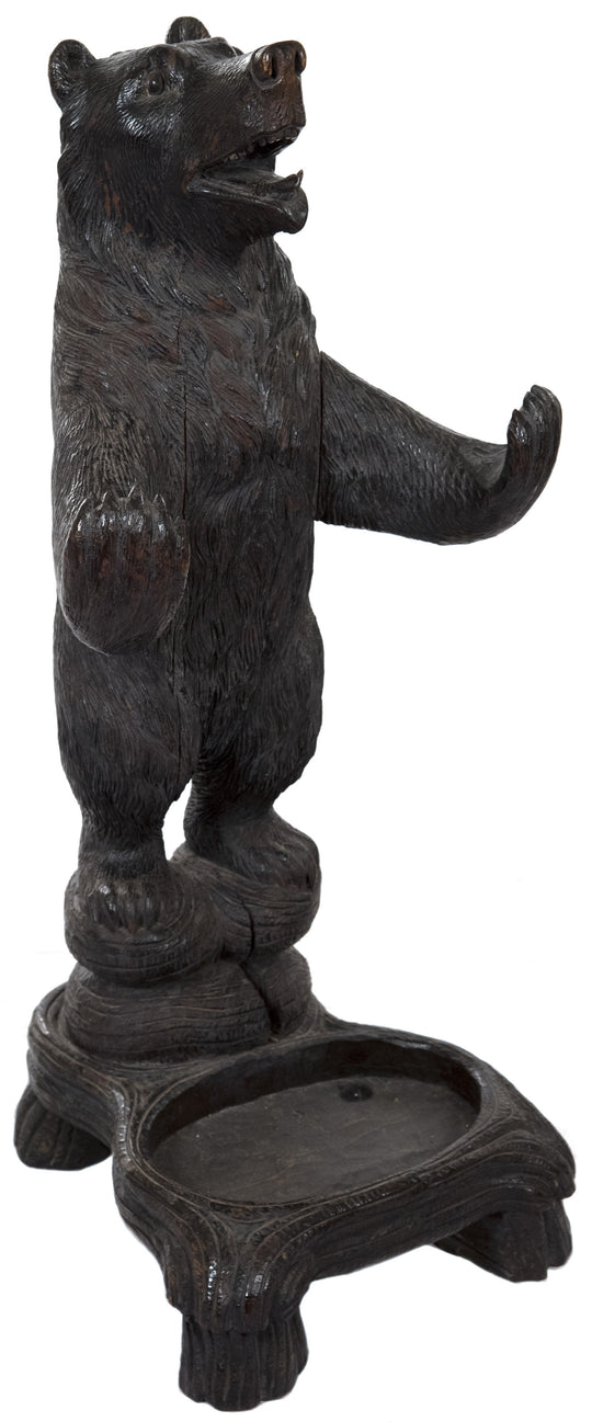 Black Forest Bear-Form Stand