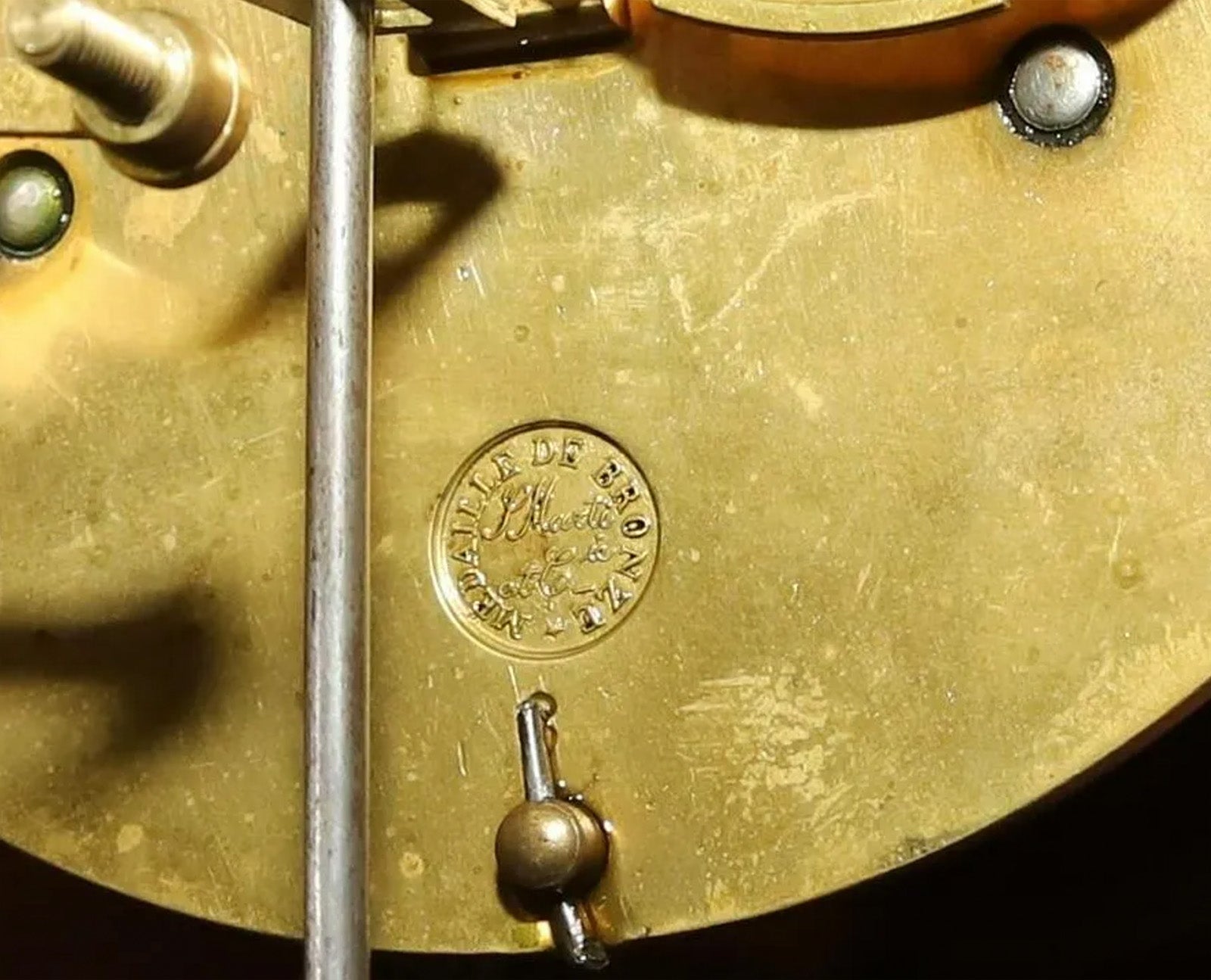 19th Century Black Forest Carved Roosters & Rabbits Clock