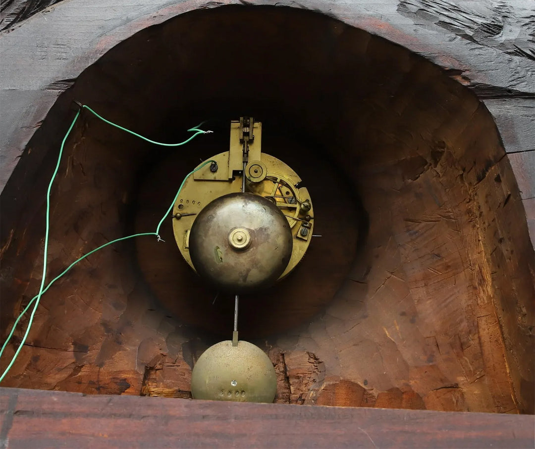 19th Century Black Forest Carved Roosters & Rabbits Clock – Anthonys ...