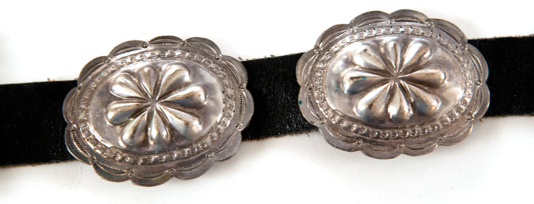 Navajo Silver and Concho Belt