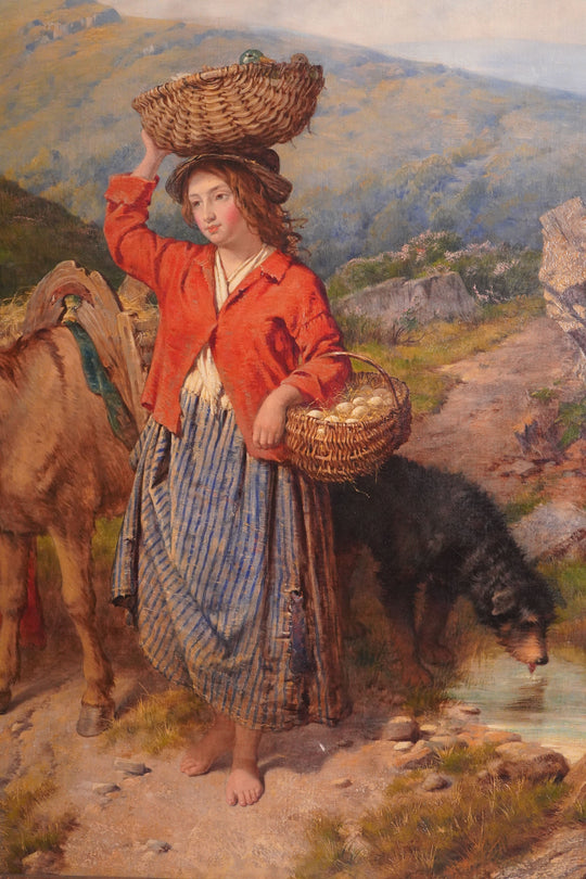 Gathering Eggs by Isaac Henzell