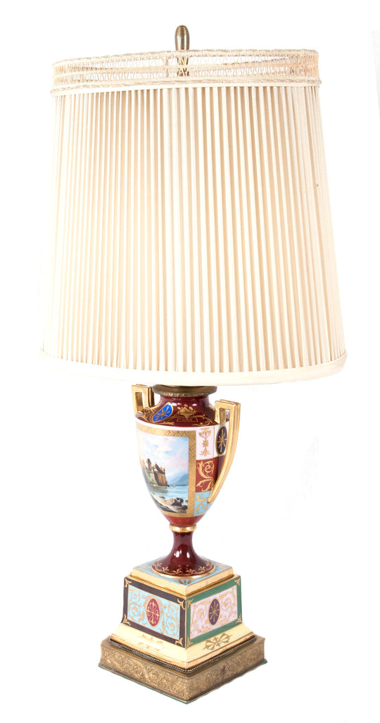 Pair of Royal Vienna Lamps