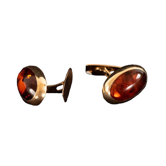 Danish Amber Cufflinks