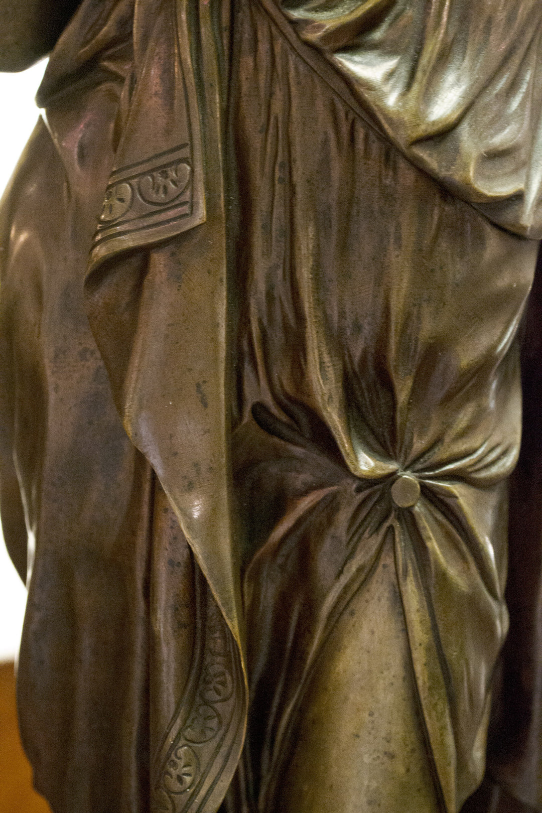 A Pair of Monumental Figural Candelabra on Stands by Émile Picault