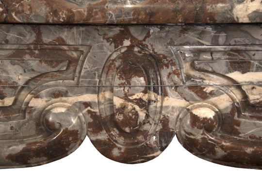 19th Century Regency Marble Fireplace Mantel