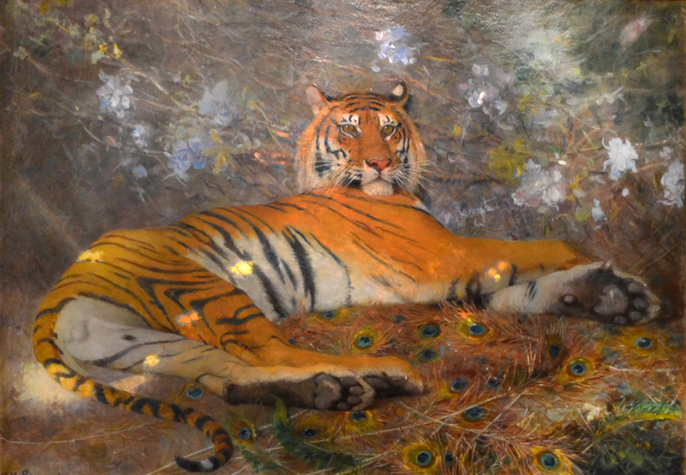 Tigre de l'Annam (c. 1895) by Gustave Surand
