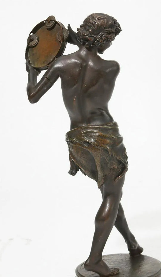 The Dancer of Santorello Bronze after Justin Chrysotome Sanson