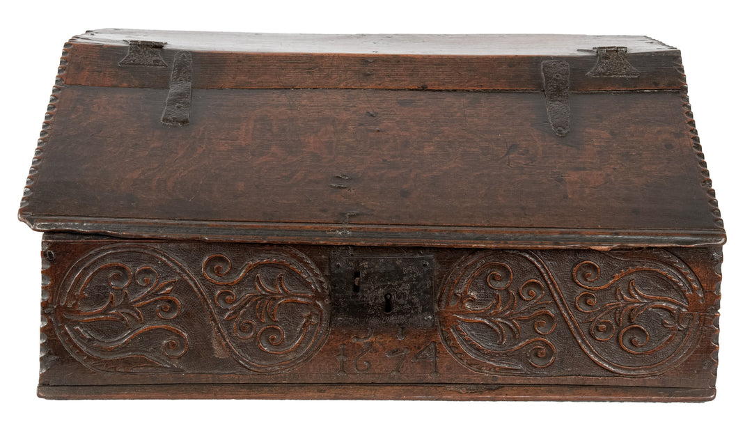 17th Century English Bible Box
