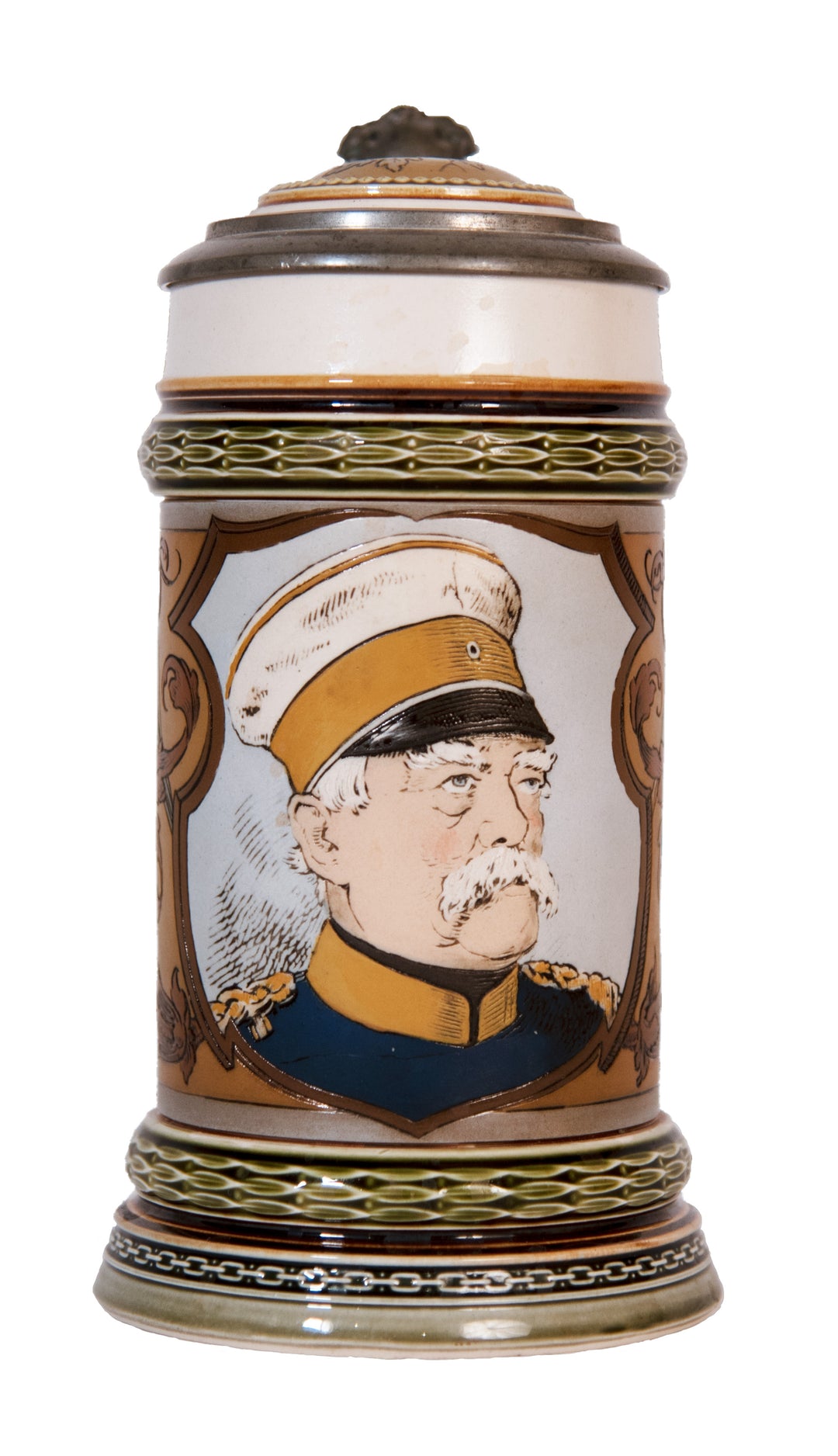 Bismarck Mettlach Stein
