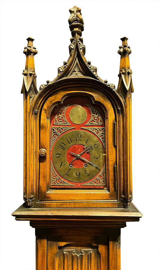 Gothic Style Grandfather Clock